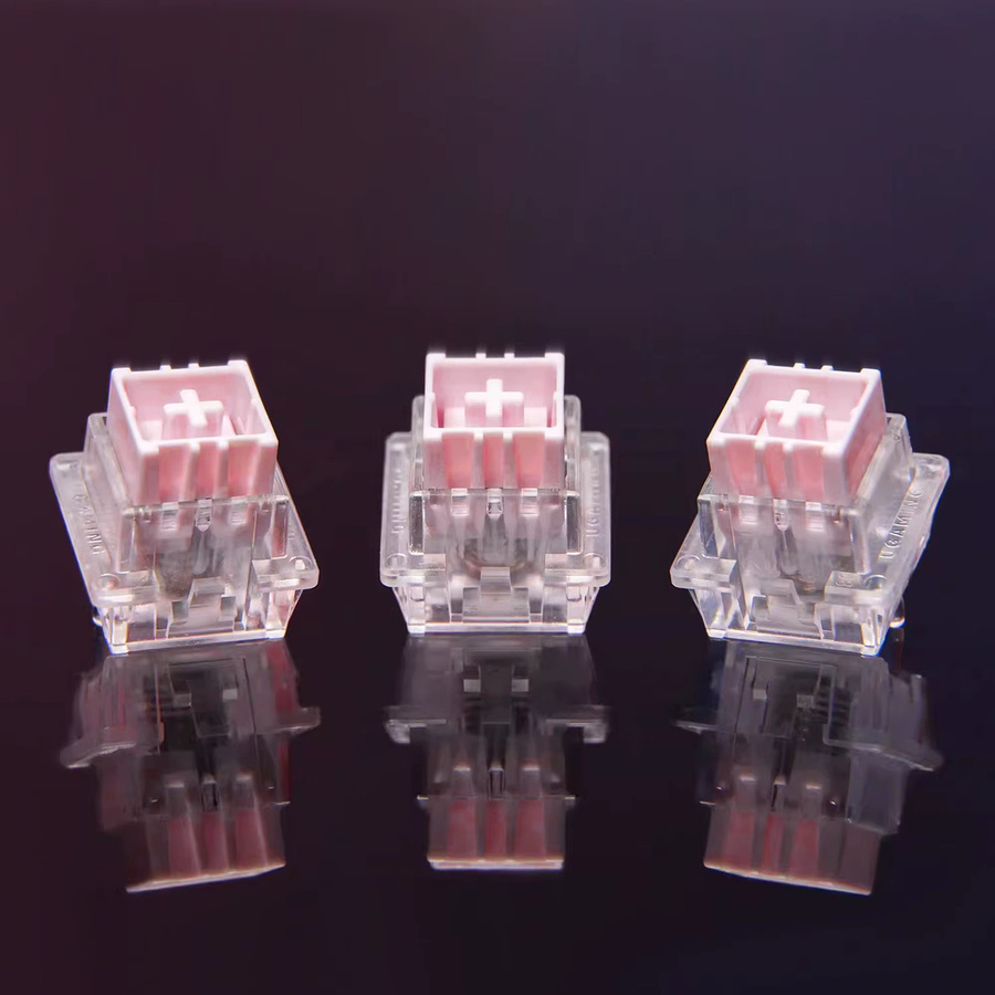 UGAMING Mount Tai HE GT Magnetschalter Pink Transparent Hall-Effect Tastaturschalter 60HE - Bild 4