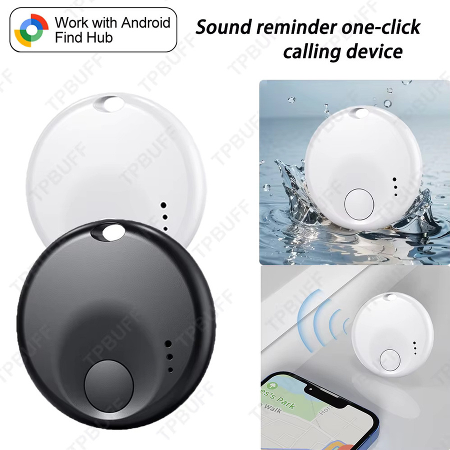 Google Find My GPS Tracker für Android, Tragbarer Smart Activity Tracker in Schwarz - Bild 2