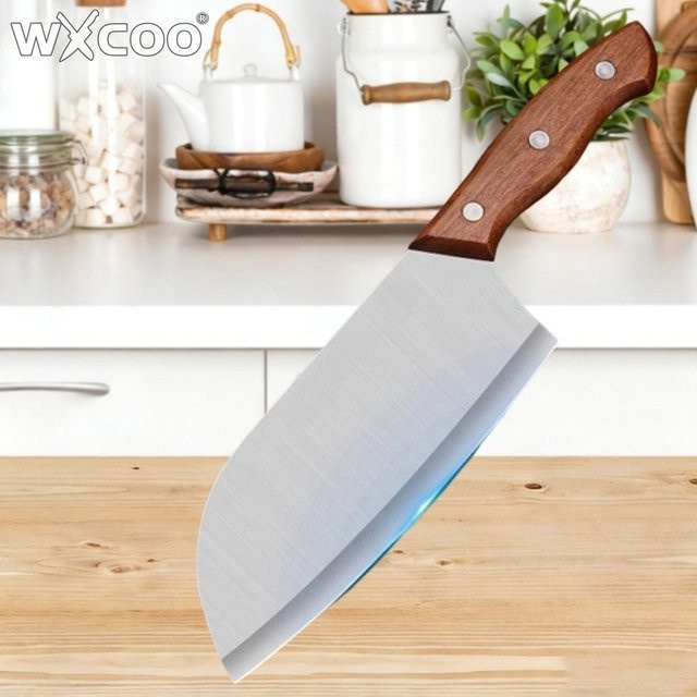 WXCOO Küchenmesser als Ausbeinmesser für Fisch, Fleisch, Gemüse und Obst mit Holzgriff - Bild 1