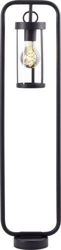 Brilliant Sidney 44293/06 Außenstandleuchte Schwarz Transparent mit E27 Fassung - Bild 1