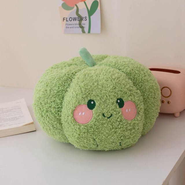 Yiran toy Paprika Kürbis Plüschtiere, Plüschkissen, Kuscheltier, 23cm/32cm - Bild 1