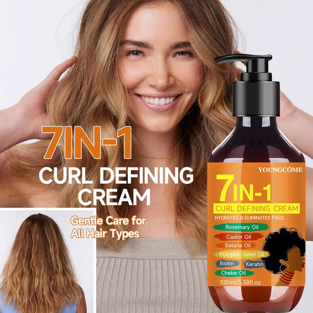 YOUNGCOME Curl Defining Cream für lockiges Haar - Bild 1