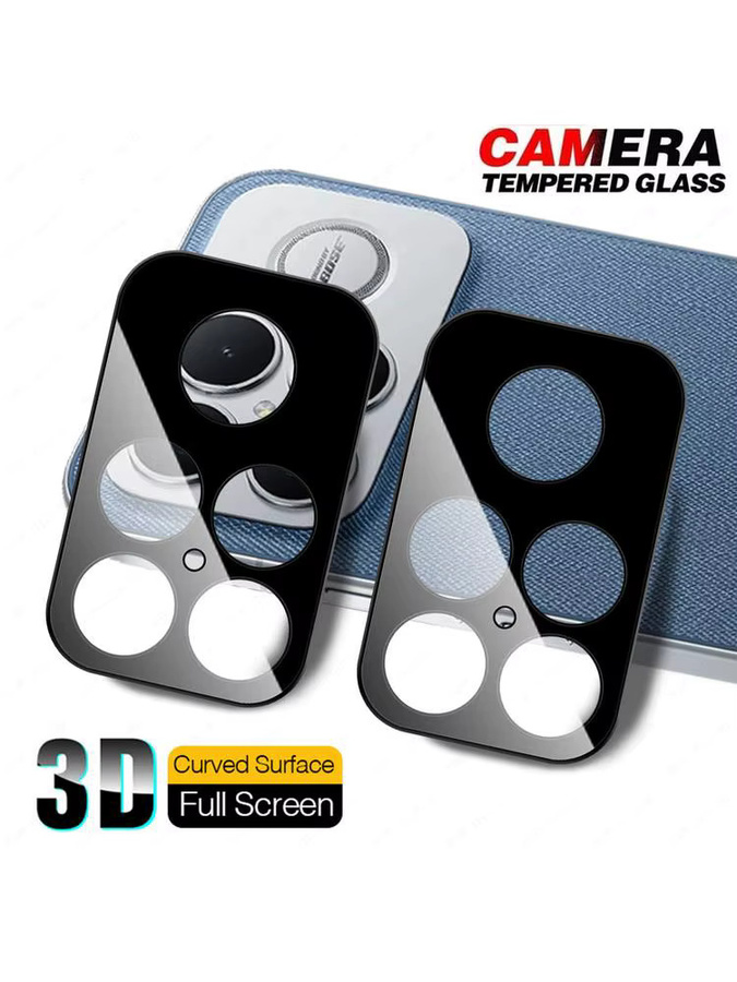 2er-Set 3D gebogene Kamera-Schutzglas Abdeckung für Xiaomi POCO F8 Ultra und POCO F8 Pro 5G, transparent - Bild 7