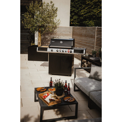 Enders Gasgrill UNIQ 4 IK CRUSTER in Schwarz mit 4 Brennern und Grillfläche 72,5 x 45 cm - Bild 4