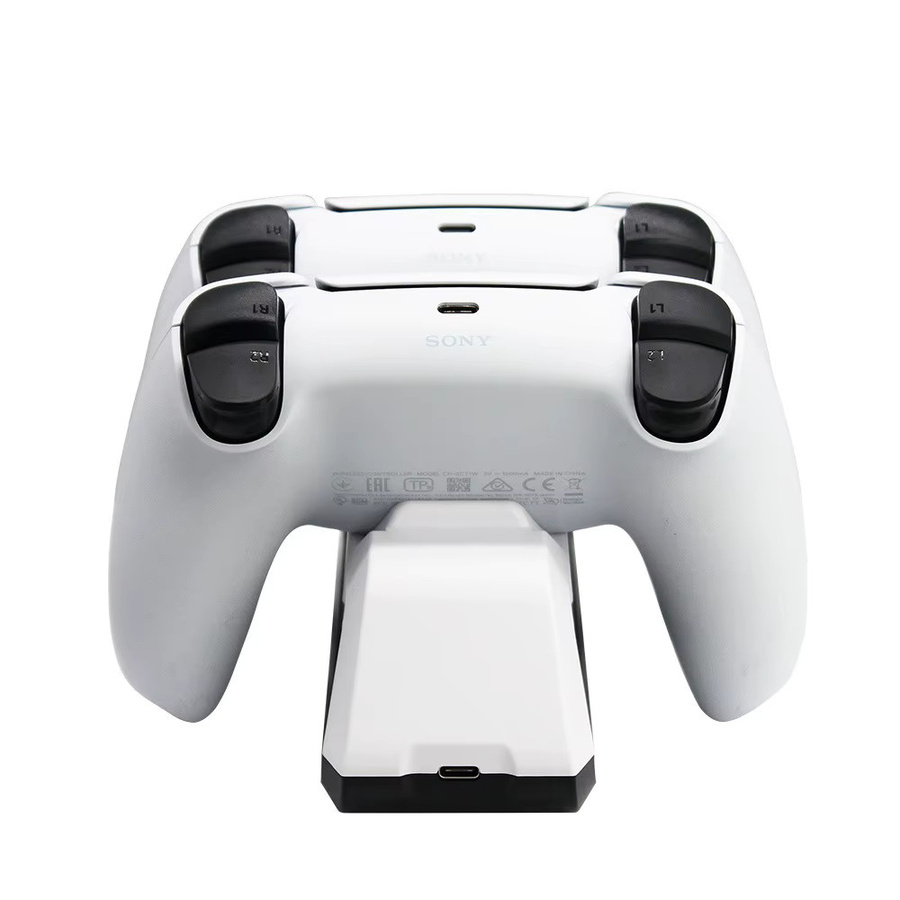 Ipega Dual-Controller-Ladestation für PlayStation Gamepads in Weiß mit LED-Anzeige und rutschfestem Design - Bild 2