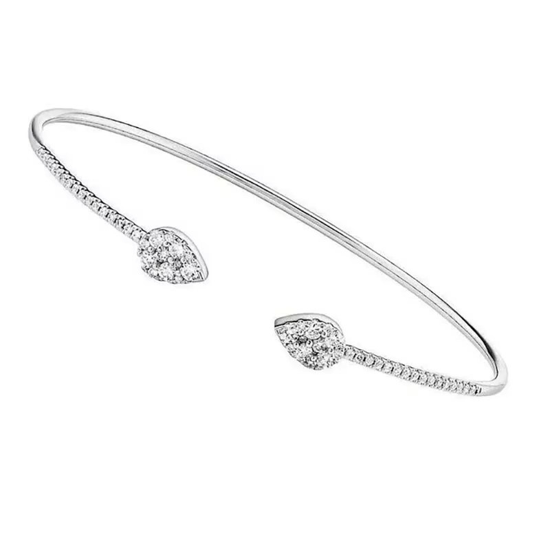 Rethyertp jewelry Manschettenarmband, Gold, Diamant, Unisex - Bild 2