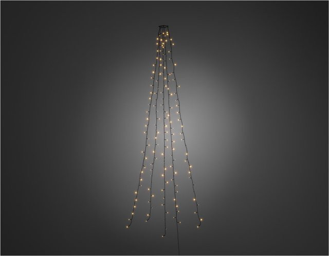 Konstsmide LED-Baummantel mit Ring in Warmweiß mit 150 Lichtern - Bild 1