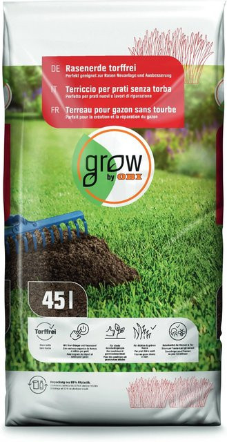 GROW by OBI Rasenerde torffrei mit Sand - Bild 1