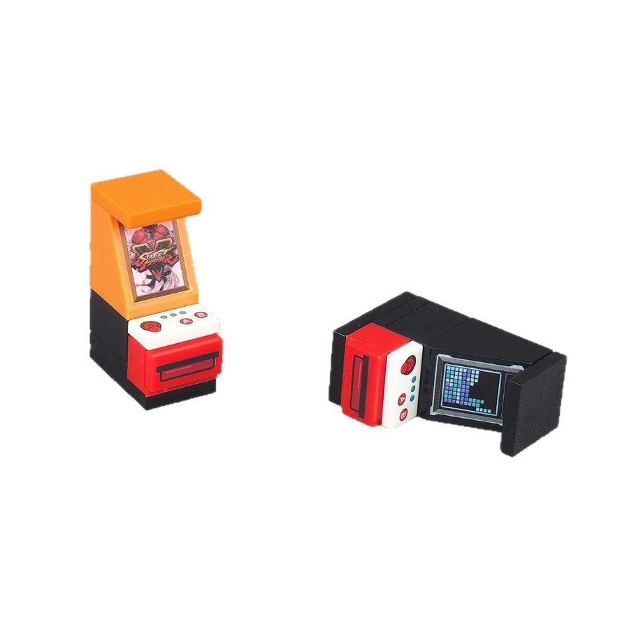 Yiran toy Mini-Arcade-Spielekonsole Bausteine Set Weltraum 6–12 Jahre - Bild 1