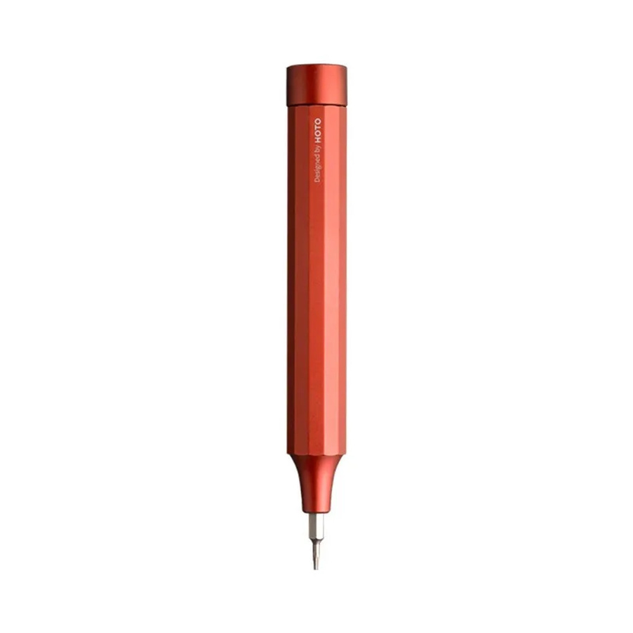 Hoto 24 in 1 Schraubendreher-Set in Rot mit magnetischen Bits aus Edelstahl - Bild 2