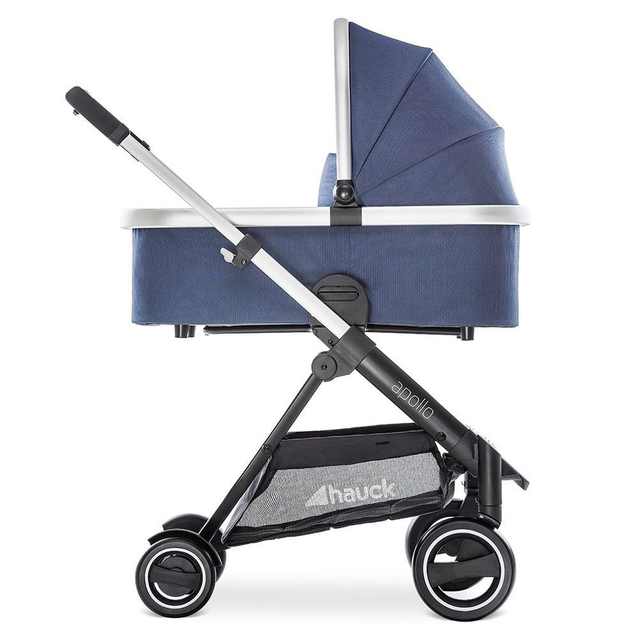 Hauck Babywanne für Apollo Sportwagen in Denim Blue/Black, faltbar - Bild 3