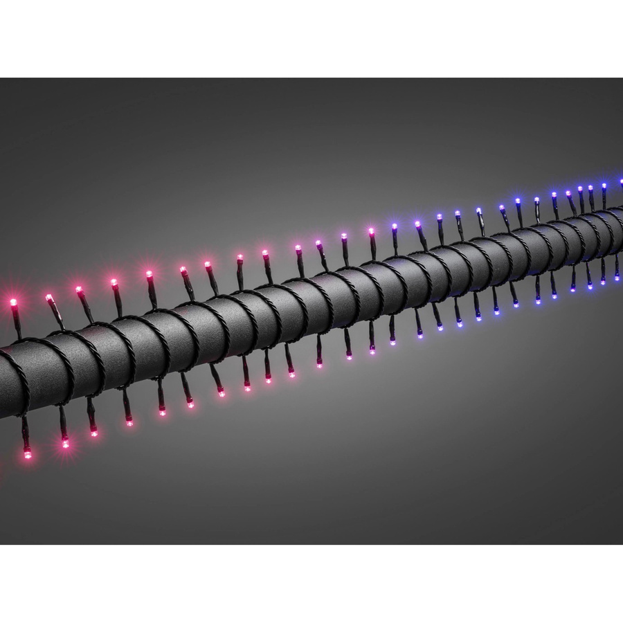 Konstsmide LED Microkette mit 40 Lichtern in Rot und Blau mit Farbwechsel für den Außenbereich - Bild 2