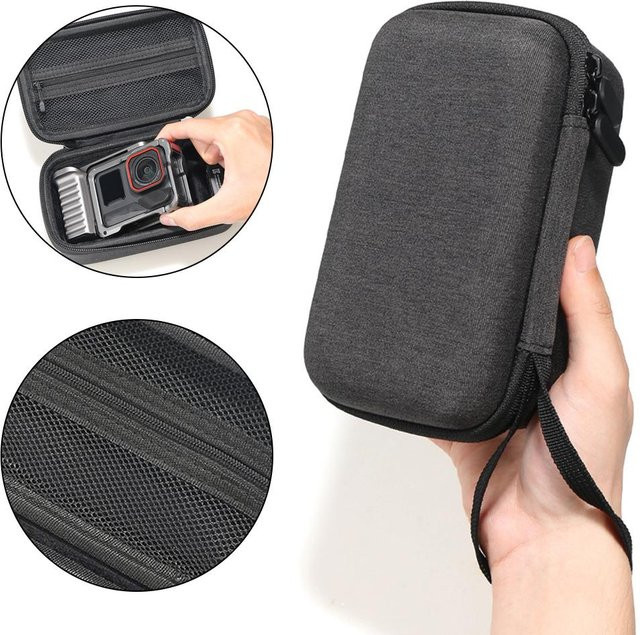 Insta360 Ace Pro2 Street Photo Grip Organizer Tasche in Schwarz - Bild 1