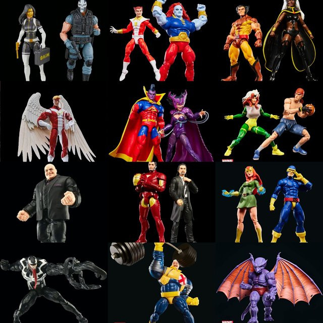 Marvel Legends Wolverine Storm Rogue Gambit Cyclops Jean Mandarin Strong Guy Starfox Champion Deathbird Gladiator, 6-Zoll-Figur - Bild 1