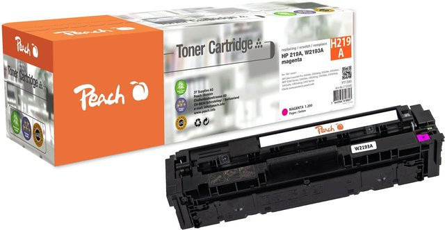 Peach HP 219A Toner W2193A Multicolor für HP Color LaserJet Pro MFP 3302 fdn und HP Color LaserJet Pro MFP 3302 fdw (wiederaufbereitet) - Bild 1