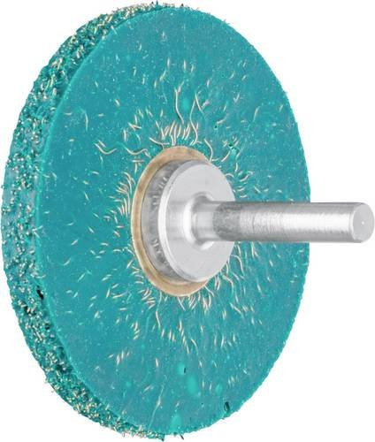 PFERD TOOLS Vulkanisierte Rundbürste RBV weich ungezopft für Metall und Holz mit Stahl-Draht-Ø 0,30 mm, Durchmesser: 63 mm, Schaft-Ø: 6 mm - Bild 1