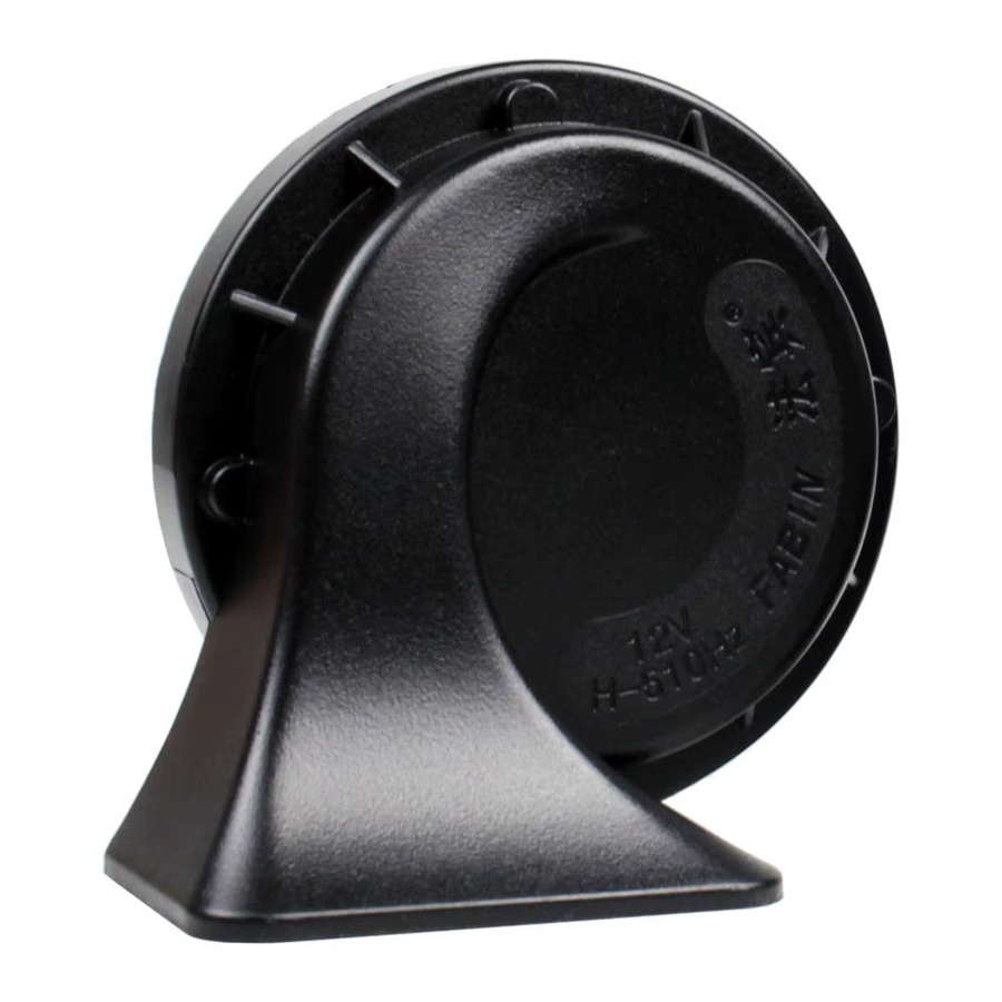 FARBIN Autohupe elektrische Schneckenhupe in Schwarz, laute 12V Hi-Tone und Low-Tone, wasserdicht, universell für UTV, ATV, Motorrad und Golfwagen - Bild 5
