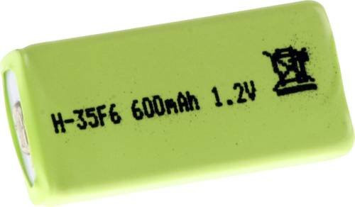 Mexcel HF600-3/5F Spezial-Akku Prismatisch NiMH 1.2V 550 mAh in Grün - Bild 1
