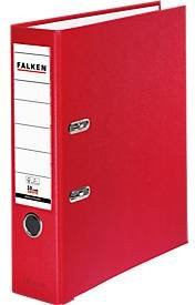 Falken PP-Color Ordner DIN A4 mit 80 mm Rückenbreite in Rot - Bild 1
