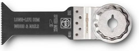 Fein E-Cut Long-Life Bimetall Tauchsägeblatt für Oszillierende Multitools, 42 mm, 5er-Pack, Silber - Bild 1