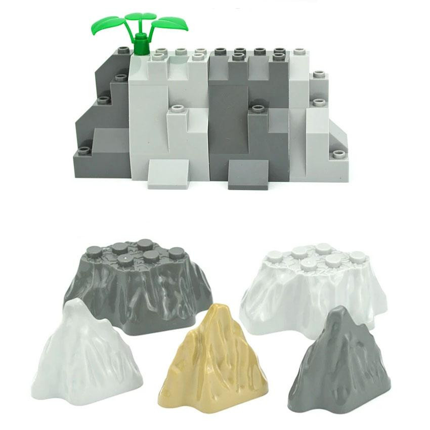 Yiran toy Berglandschaft Gesteinspanel Bausteine Spielzeug - Bild 1