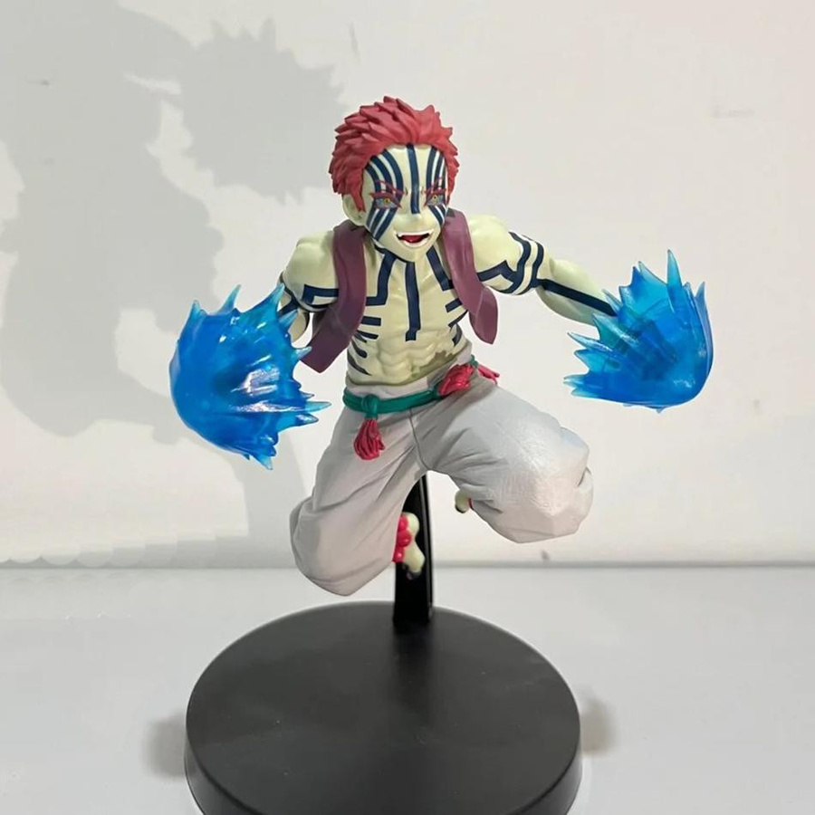 Yiran toy 1 Akaza Kimetsu no Yaiba Actionfigur 19cm - Bild 3