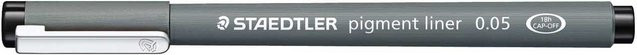 Staedtler Pigment Liner Fineliner Schwarz 0,05 mm - Bild 2
