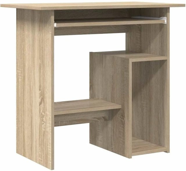 vidaXL Schreibtisch in Sonoma-Eiche, modern, B/T/H: 80 x 45 x 74 cm - Bild 1