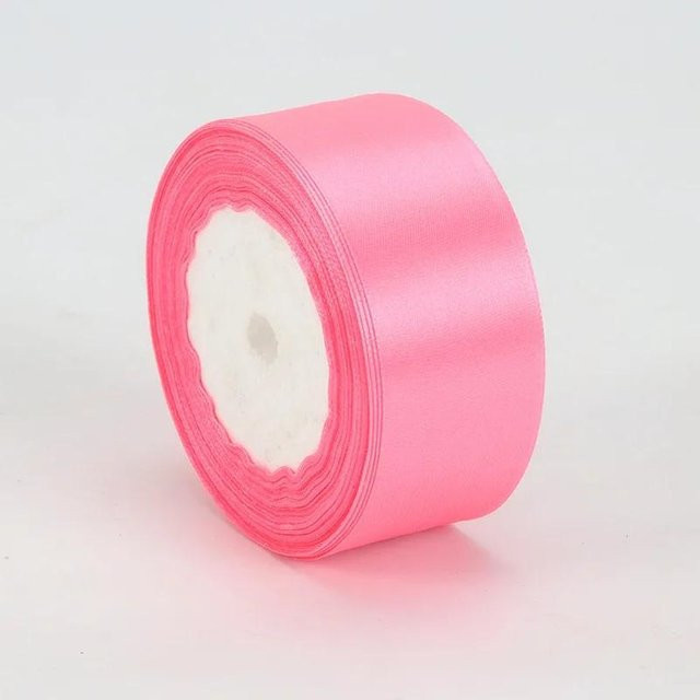 Satinband Pink von Love Home Garden zum Basteln und Nähen - Bild 1