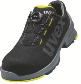 Uvex Halbschuhe S2 in Schwarz Gelb Grösse 36 Weite 12 - Bild 1