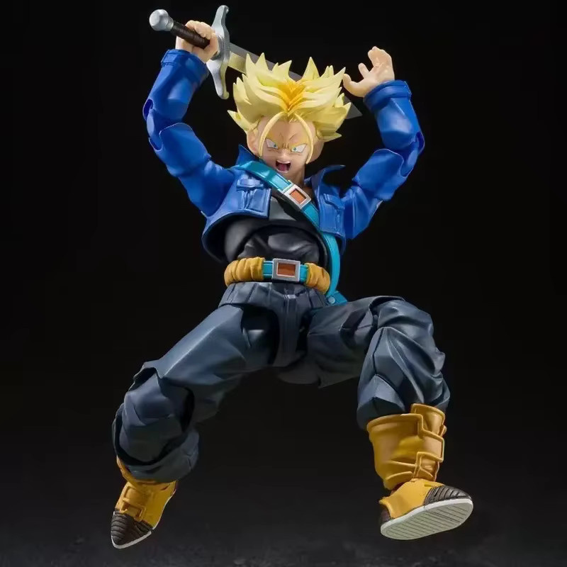 Bandai Dragon Ball Super Saiyan Trunks Actionfigur, 15 cm - Bild 1