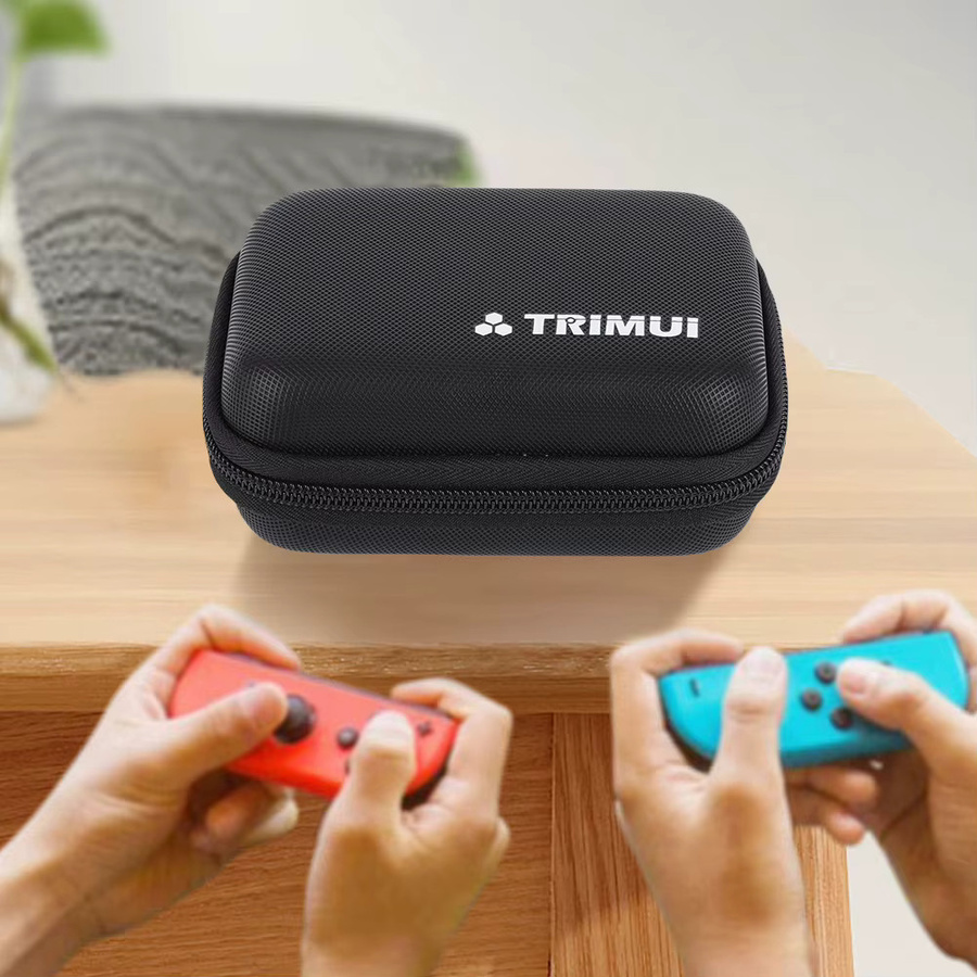 APWIKOGER Reise-Tragetasche für Trimui Brick Handheld-Spielekonsole mit gehärtetem Glas und Displayschutzfolie in Schwarz oder Transparent - Bild 4