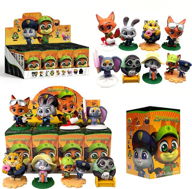 Disney Zootopia Nick & Judy, Actionfigur, Mystery Box, Einzelfigur - Bild 1