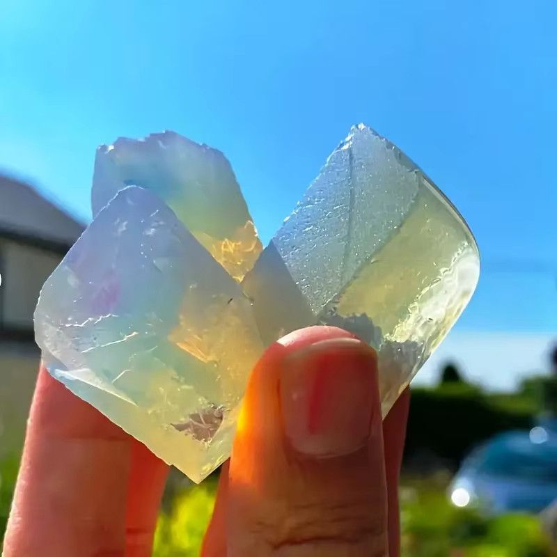 Natürlicher roher Opal-Kristallstein von CrystalHola zur Chakra-Balance, 100 g - Bild 2