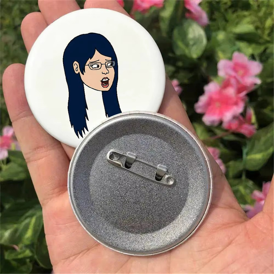 Bojack Horseman Anstecknadeln Set, Runde Metall-Broschen in Multicolour für Fans und Sammler - Bild 3