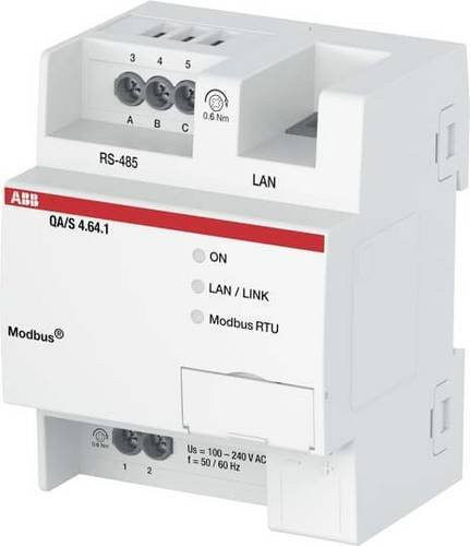 ABB 2CDG110229R0011 QA/S4.64.1 Energie-Datenlogger in Weiß - Bild 1