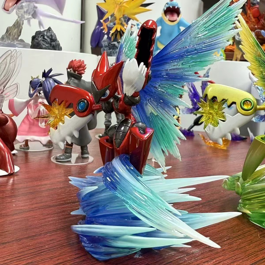 Bandai Pokémon Mega Scizor Actionfigur, 10 cm, Kunststoff - Bild 2