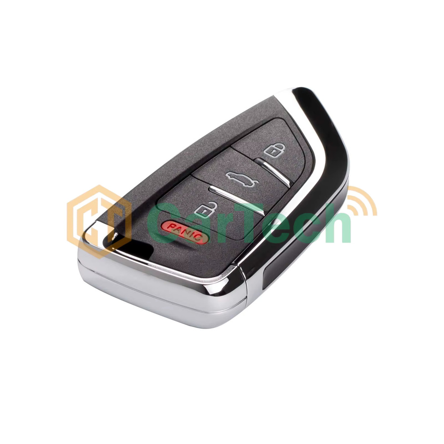 Cartech CGDI CG C15-000003 4-Tasten Smart-Fernbedienungsschlüssel für BMW im Messer-Stil, Schwarz, kompatibel mit CGDI K2 - Bild 2