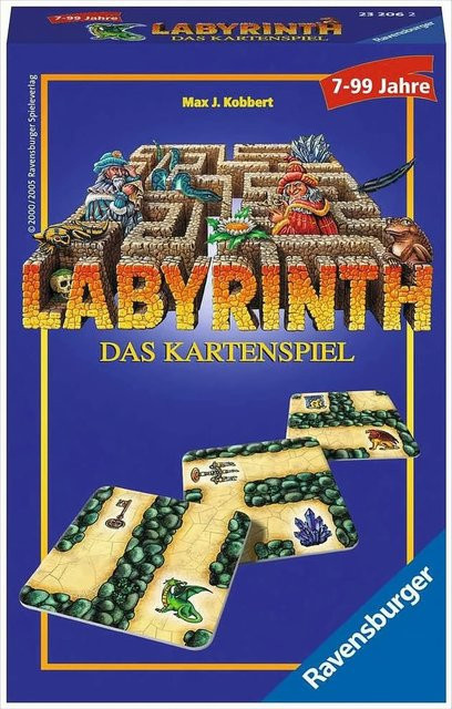 Ravensburger Labyrinth, Kartenspiel, Legespiel, ab 7 Jahren - Bild 1
