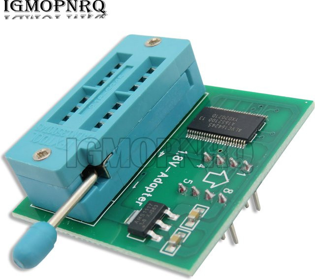 1,8 V Adapter für SPI Flash SOP8 DIP8 MX25 W25 zur Verwendung mit Programmierern wie CH341 TL866CS TL866A EZP2010 EZP2013 - Bild 1