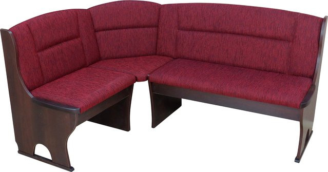 Eckbank Truheneckbank von möbel direkt online in Buche mit Polsterung aus Baumwolle und Polyester, B/T/H: 125 x 165 cm - Bild 1