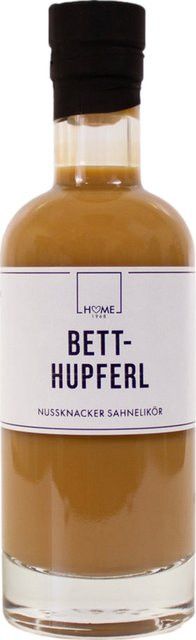 Home 1968 Betthupferl Nussknacker Sahnelikör, Nuss, Deutschland, 17% Vol., 0,2 l - Bild 1
