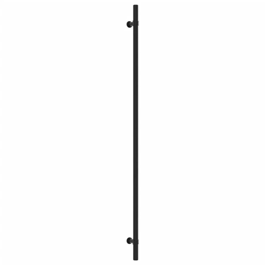 vidaXL Möbelgriffe Set aus Edelstahl in Schwarz Matt, 20 Stück, Länge: 48 cm - Bild 2