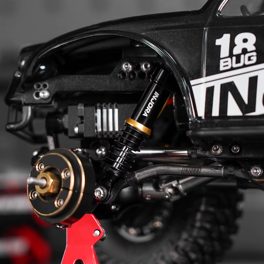 INJORA Aluminium-Ölstoßdämpfer, 1:18, Metall, Zubehör - Bild 4