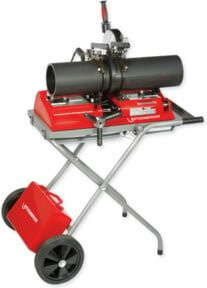 Rothenberger Fahrgestell für ROPOWER 50 R, SUPERTRONIC 2 SE und P 160 Saniline in Rot - Bild 1