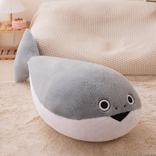 Kawaii Meeresbewohner Sacabambaspis, Fisch Puppe Plüschtier, Grau, ab 14 Jahren - Bild 1