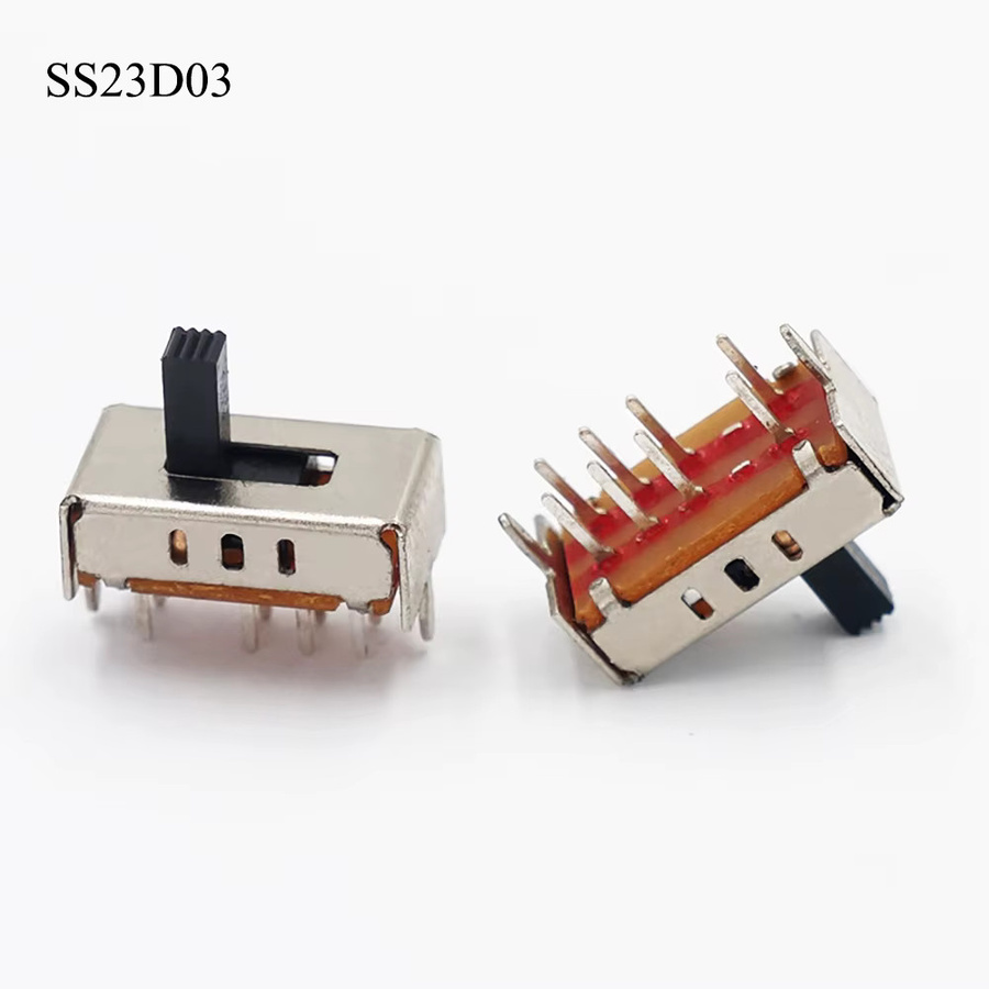 10er Set JCD Kippschalter Micro-Power als ein- und zweireihige horizontale Schiebeschalter - Bild 2