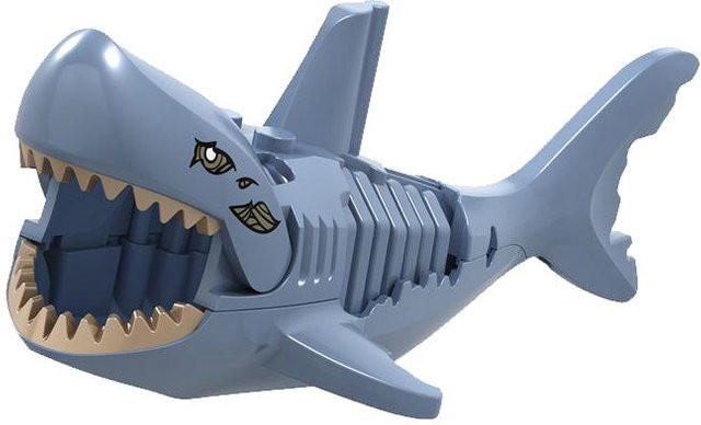 Yiran toy Verriegelbare Tiere Skorpion Anzug Bär Tiger Hai Pferd Baustein Spielzeug - Bild 1