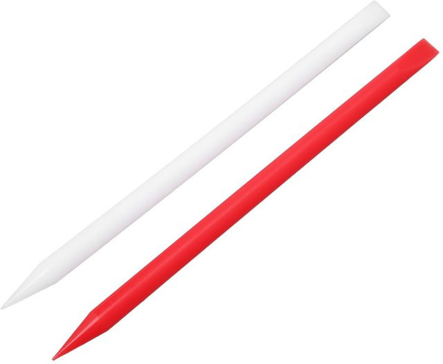Uhrenreinigungsstift, Kunststoffwerkzeug, Weiß, 2 Stück - Bild 1