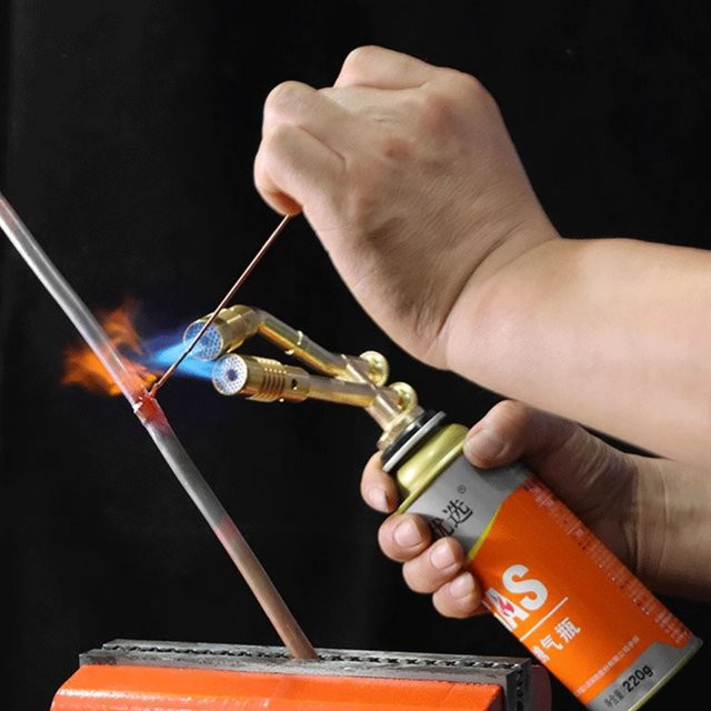 FENGLANYUE Gasbrenner Flammenwerfer mit 1300 °C für Outdoor, Camping und Schweißen - Bild 1